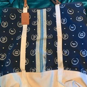 Victorias Secret canvas bag.